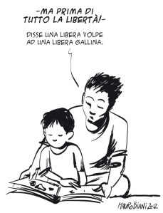 favola-volpe-gallina-liberta